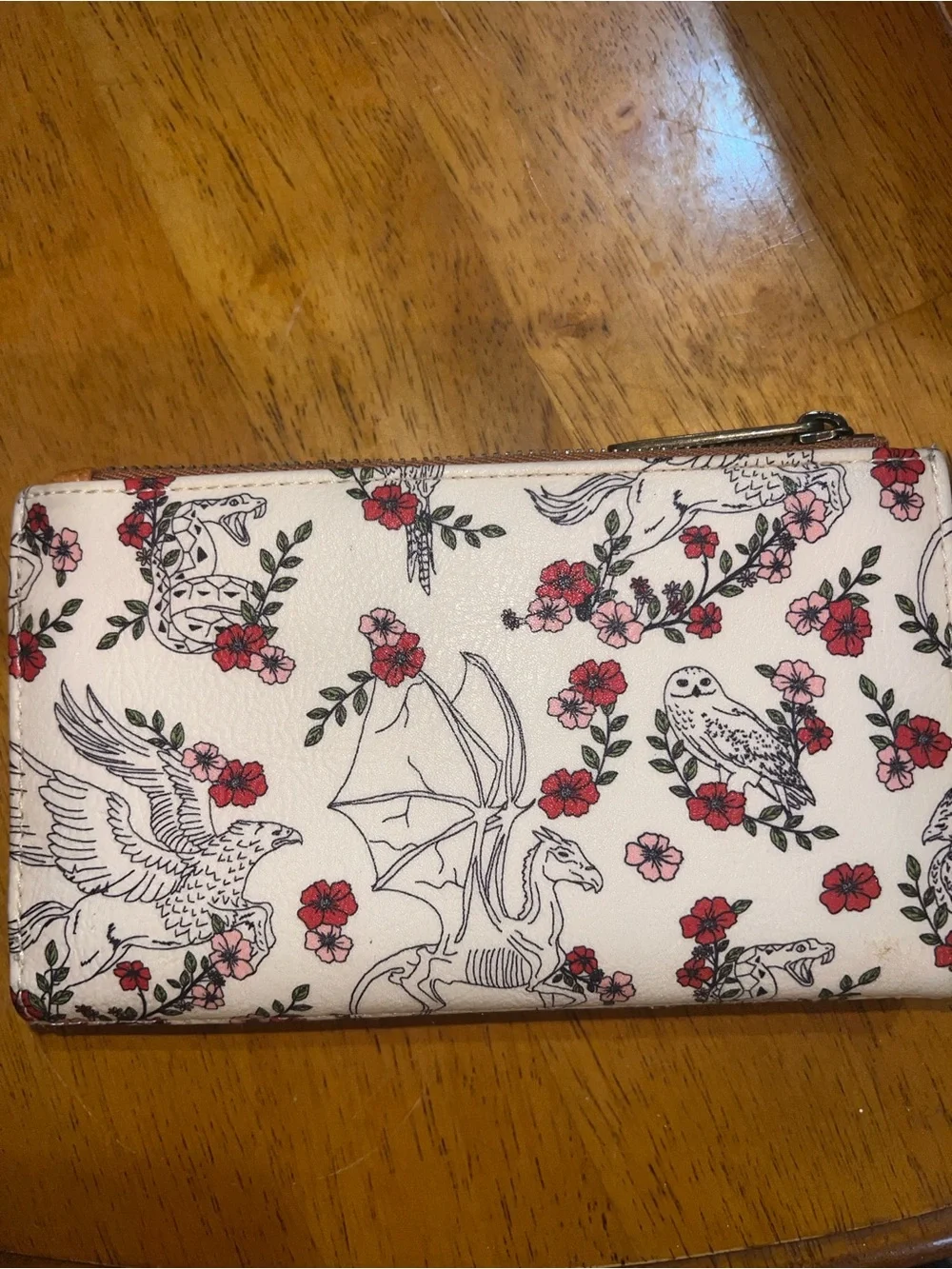 Loungefly Harry Potter Floral Creatures Wallet -